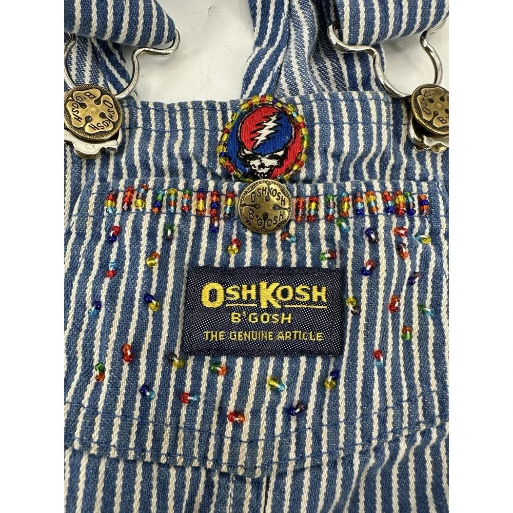 Vintage Oshkosh B'gosh Overalls Vestbak Shortalls Size‎ 4 Toddler (Customize)